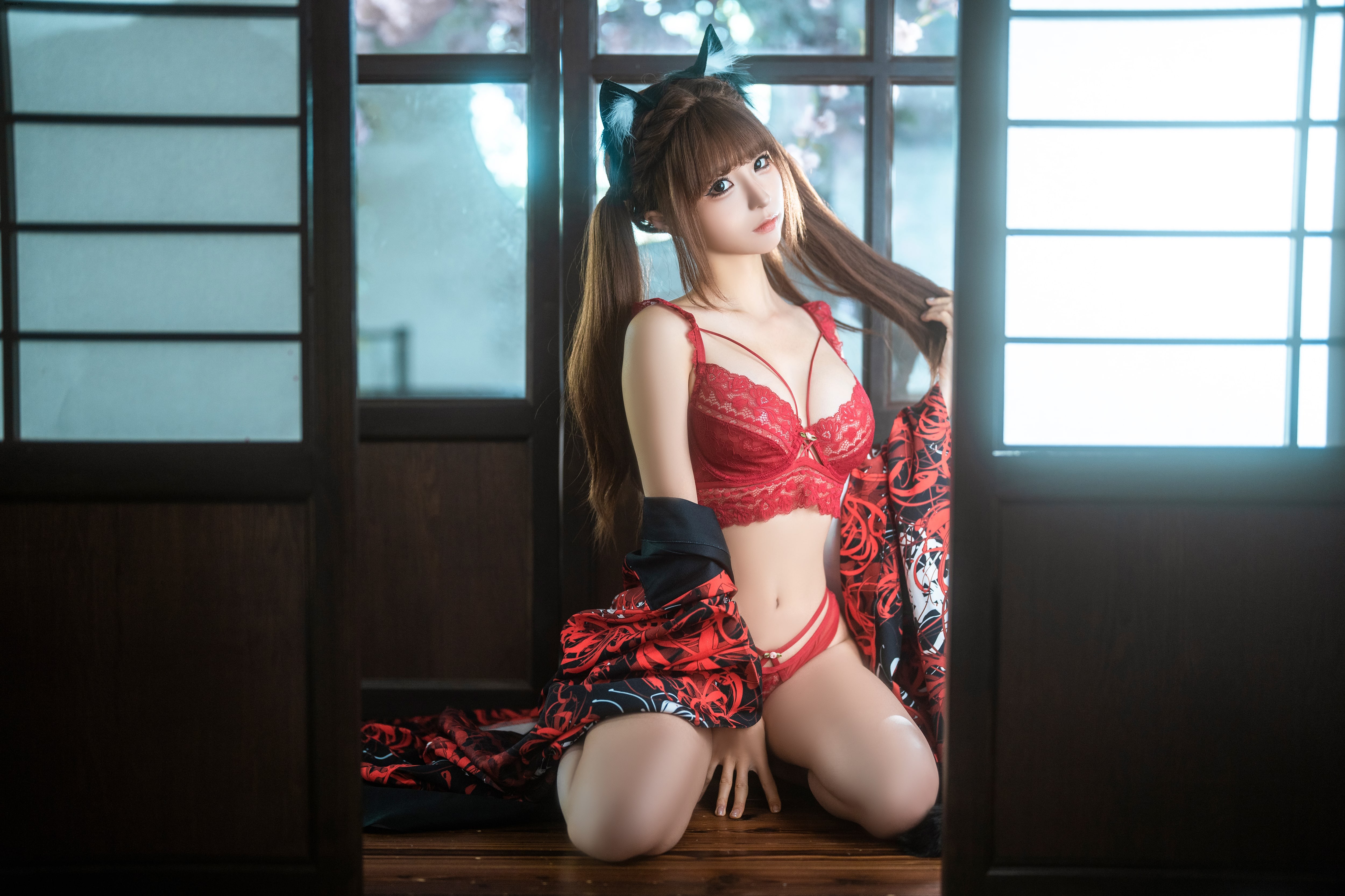 蠢沫沫  捆绑和服 第10张图片