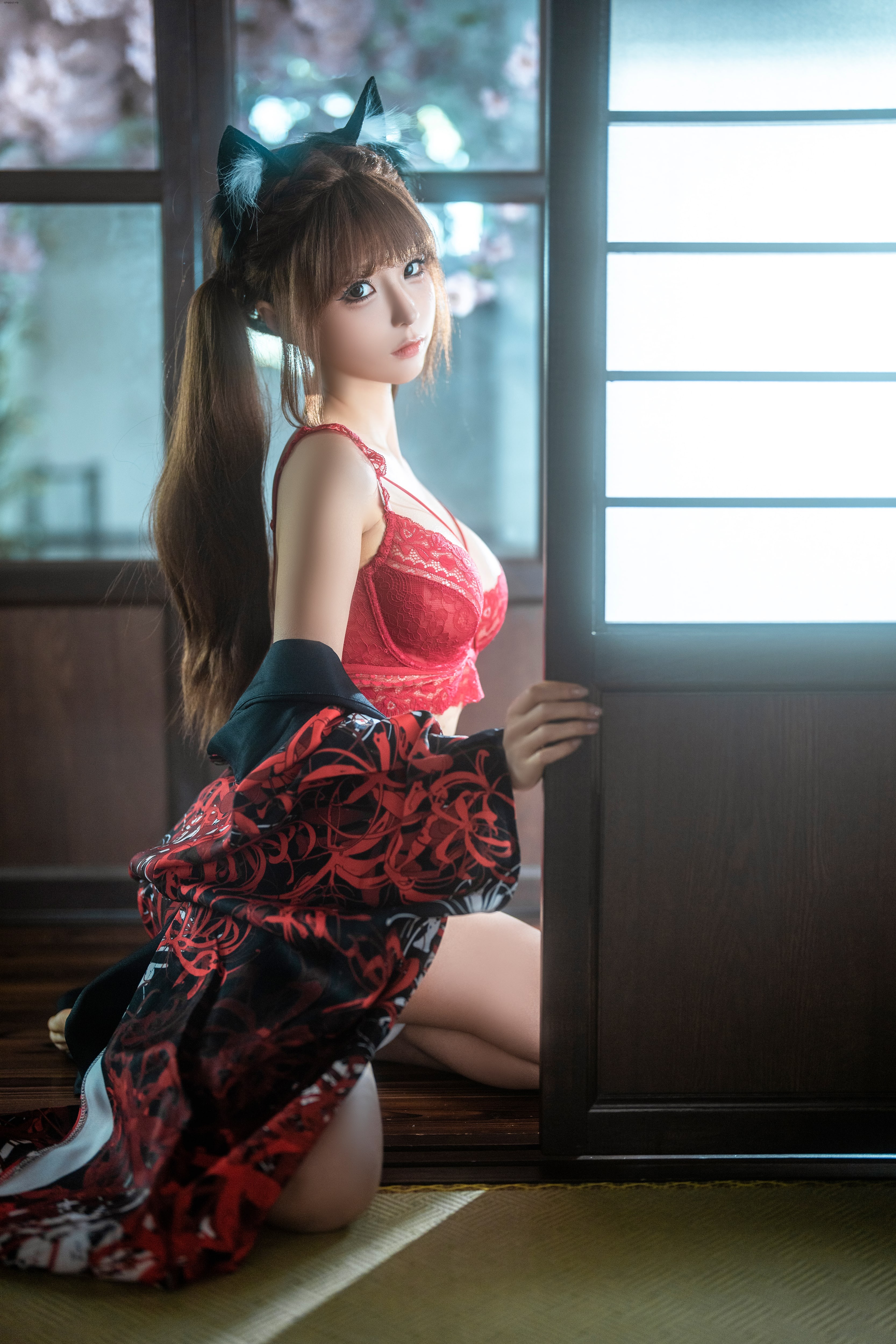 蠢沫沫  捆绑和服 第15张图片