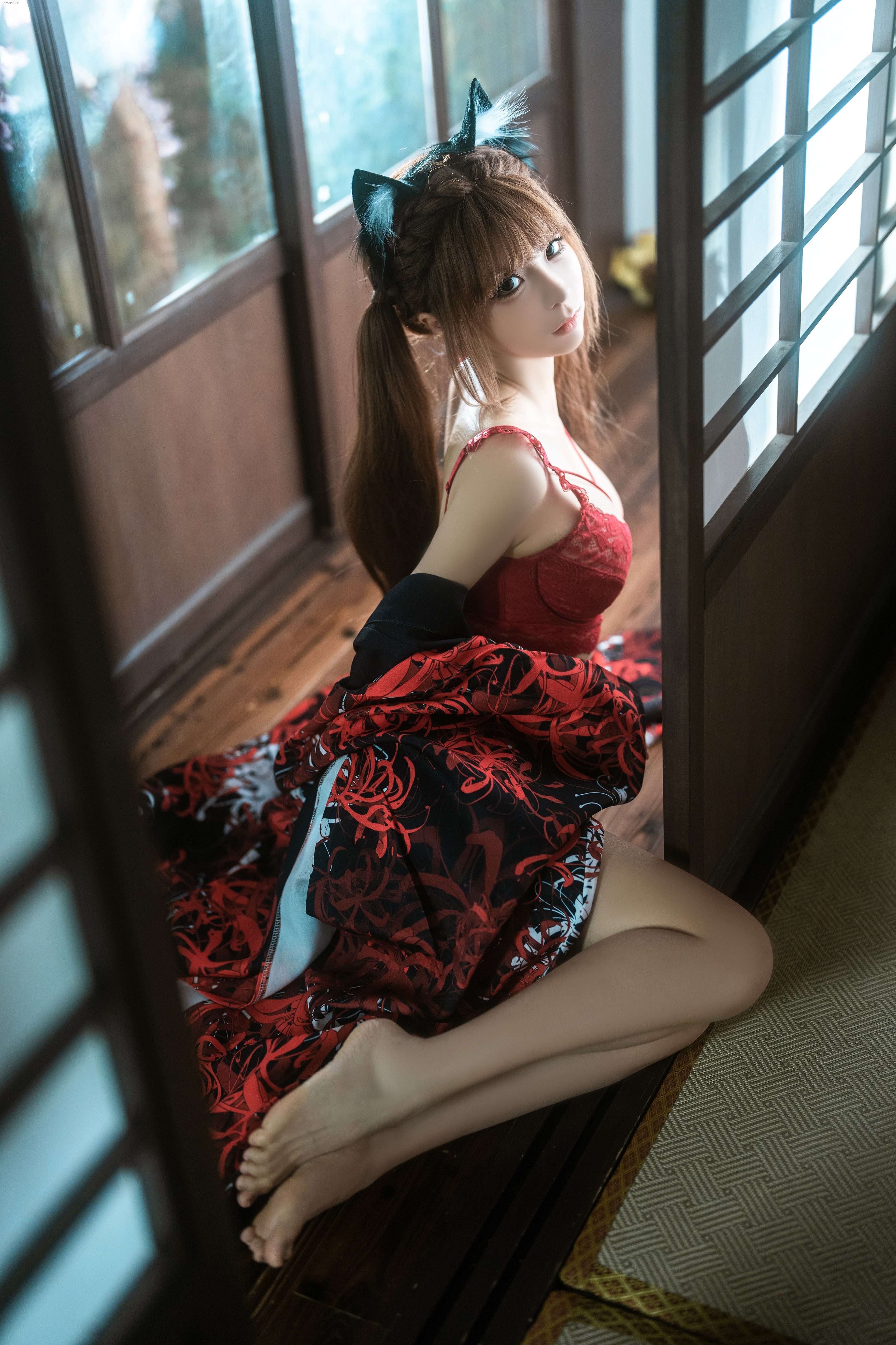 蠢沫沫  捆绑和服 第19张图片