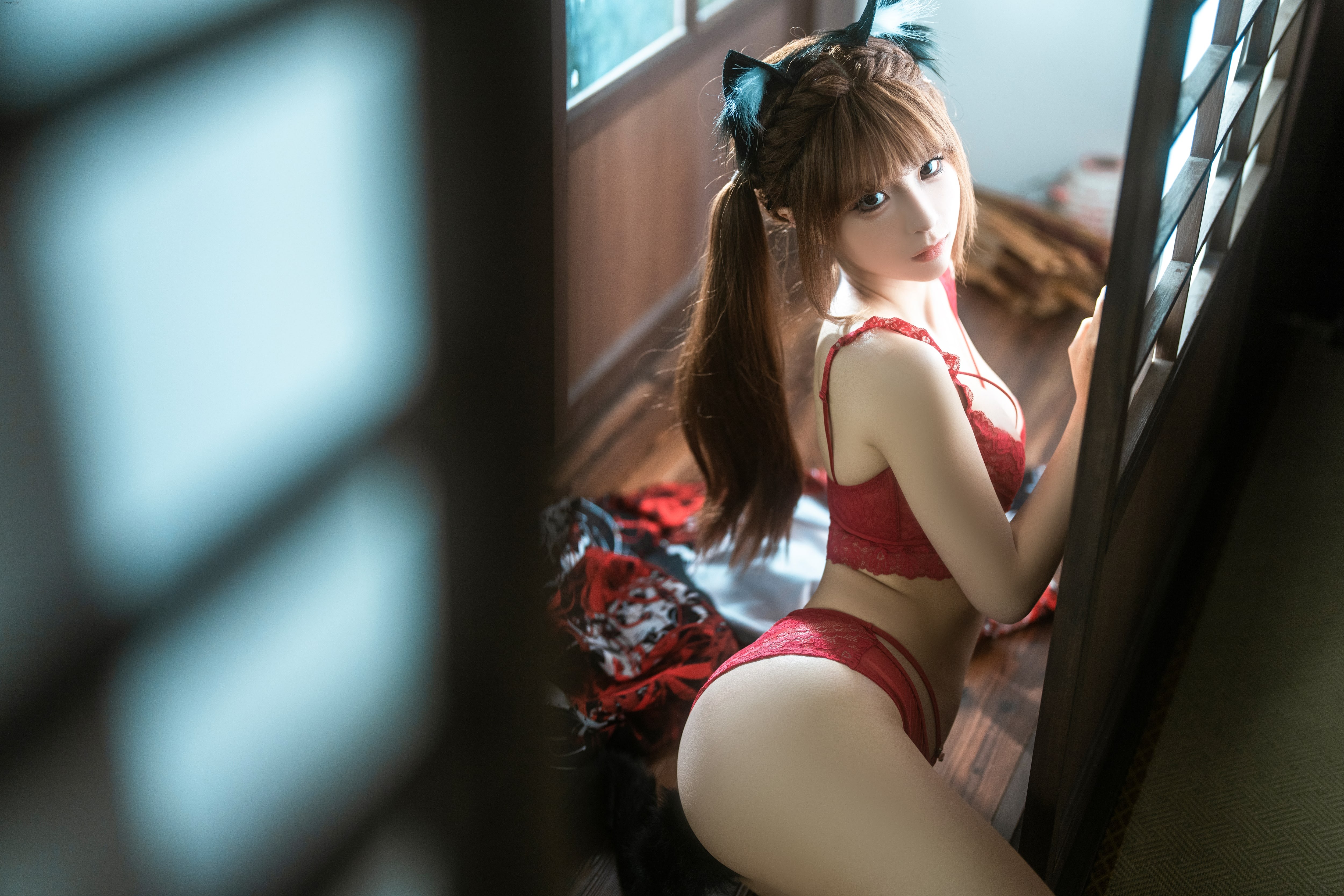蠢沫沫  捆绑和服 第22张图片