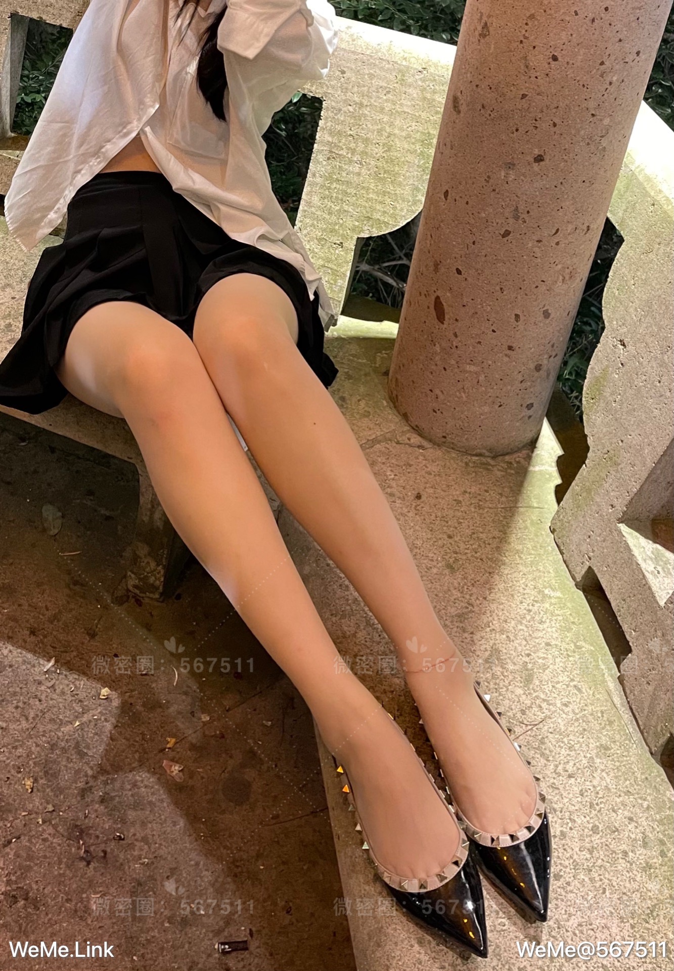 一只哈比猪 - 户外肉丝大长腿 第15张图片