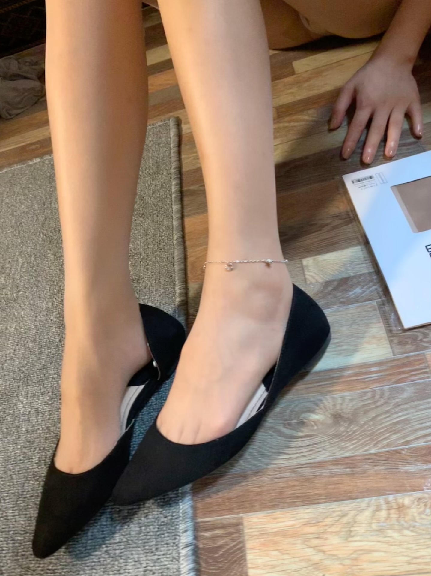 纯良女孩 - 肉丝足美腿 第9张图片