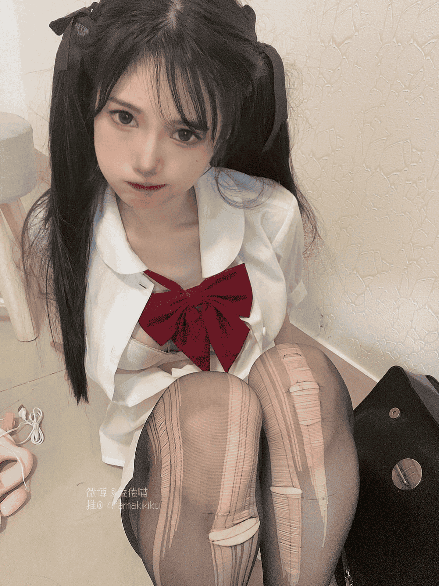 倦倦喵 - 氛围性感jk制服 第26张图片