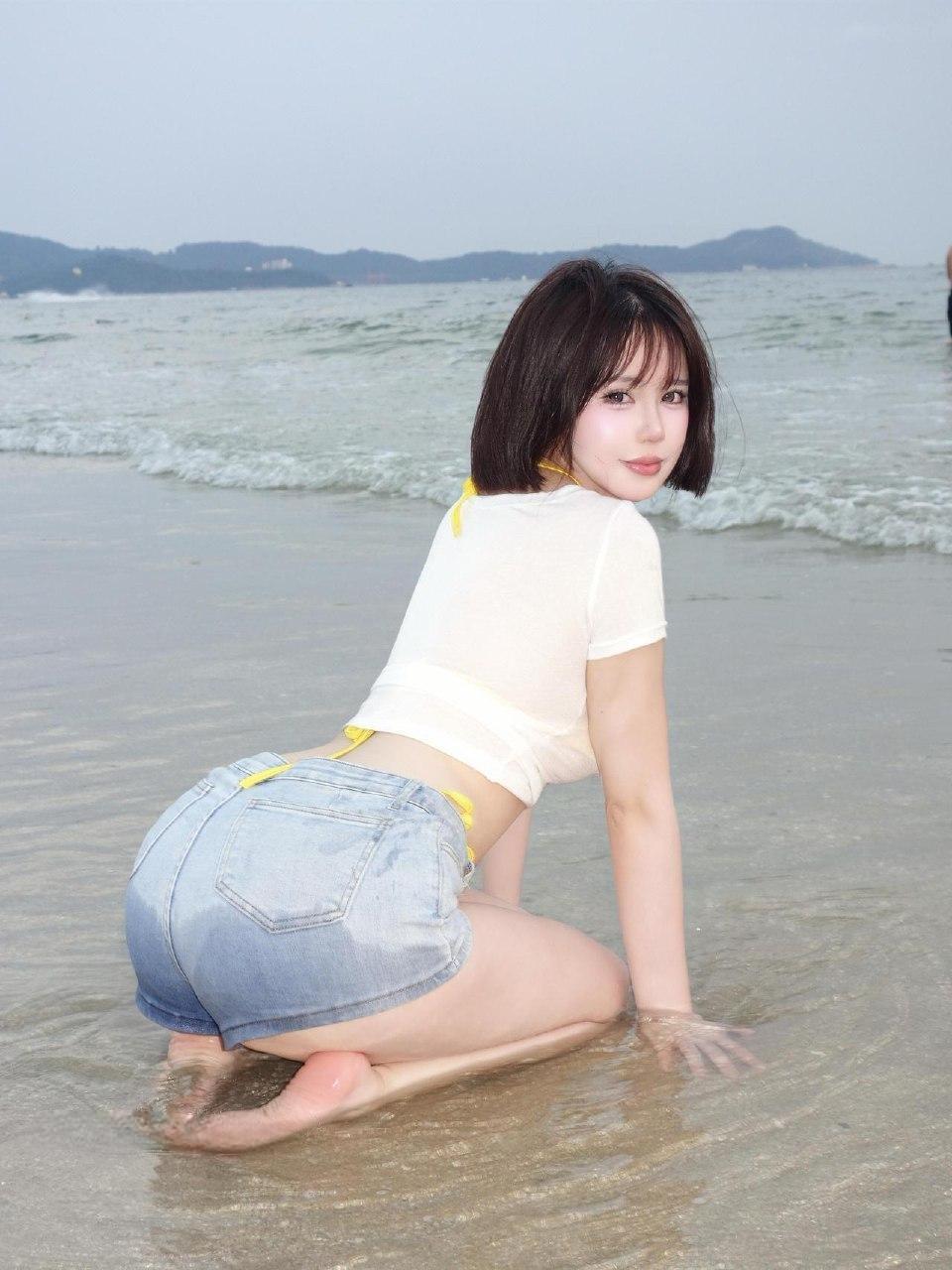 Tina很妖孽呀 - 海边春色 第10张图片
