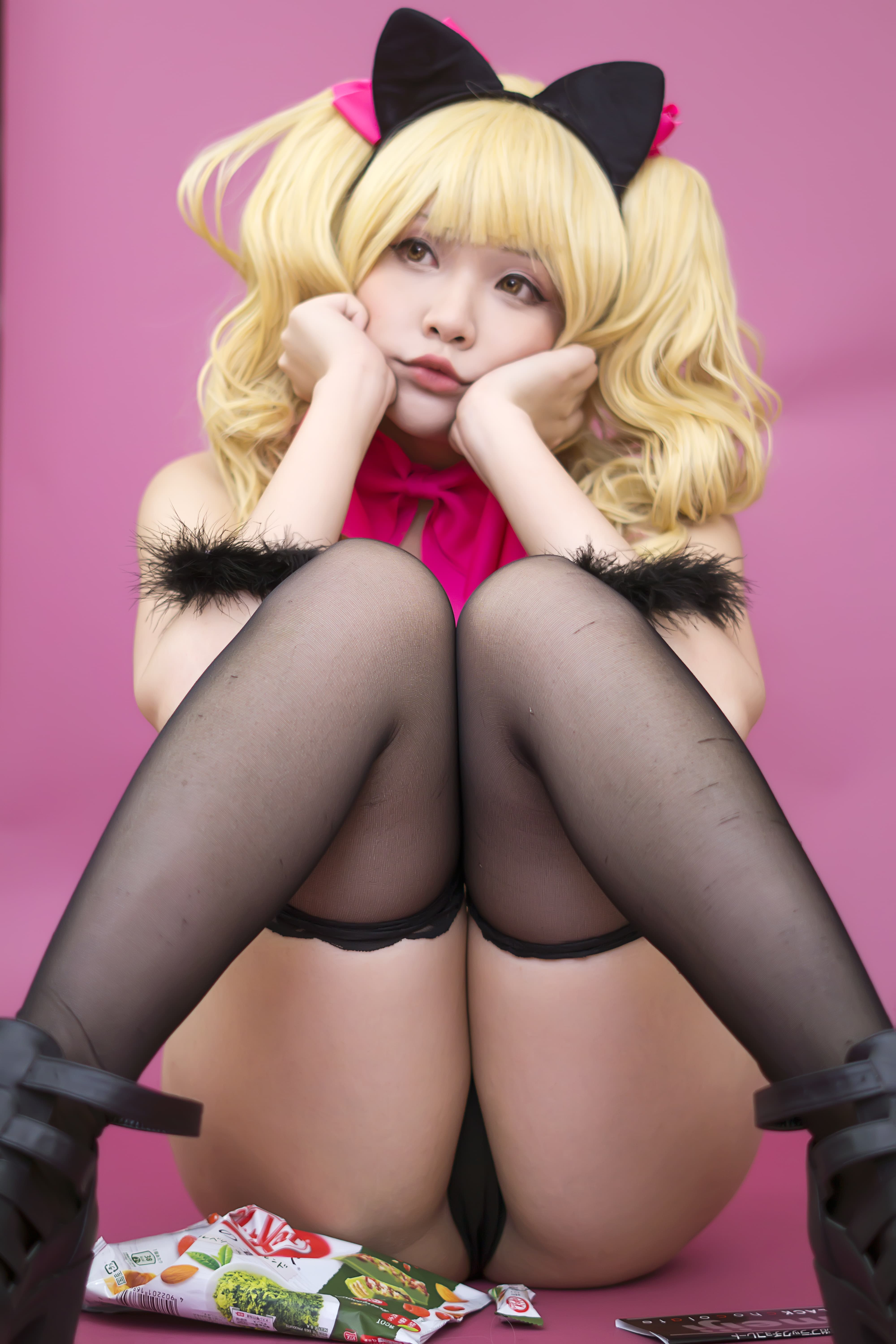 Hana Bunny - Black Cat D.Va (Overwatch) 第10张图片